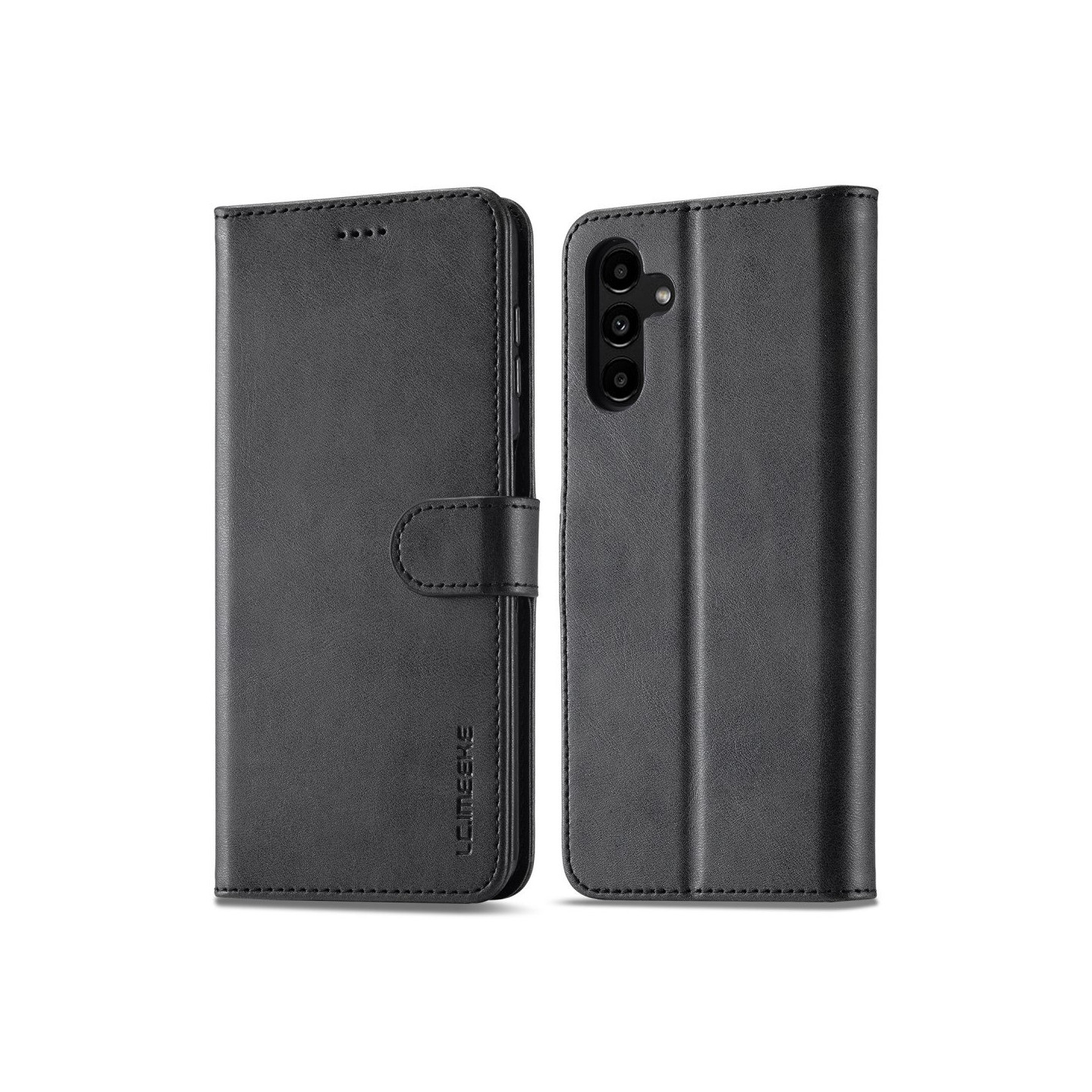 LC.IMEEKE lompakkokotelo Samsung Galaxy A15 - musta