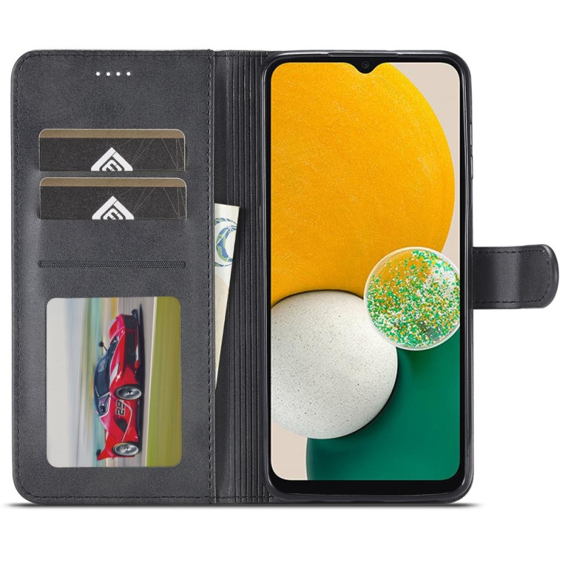 LC.IMEEKE Wallet Case for Samsung Galaxy A15 - Black