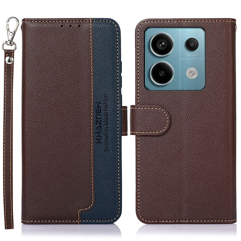 For Xiaomi Redmi Note 13 Pro 5G Case Shell KHAZNEH Brown - Blue