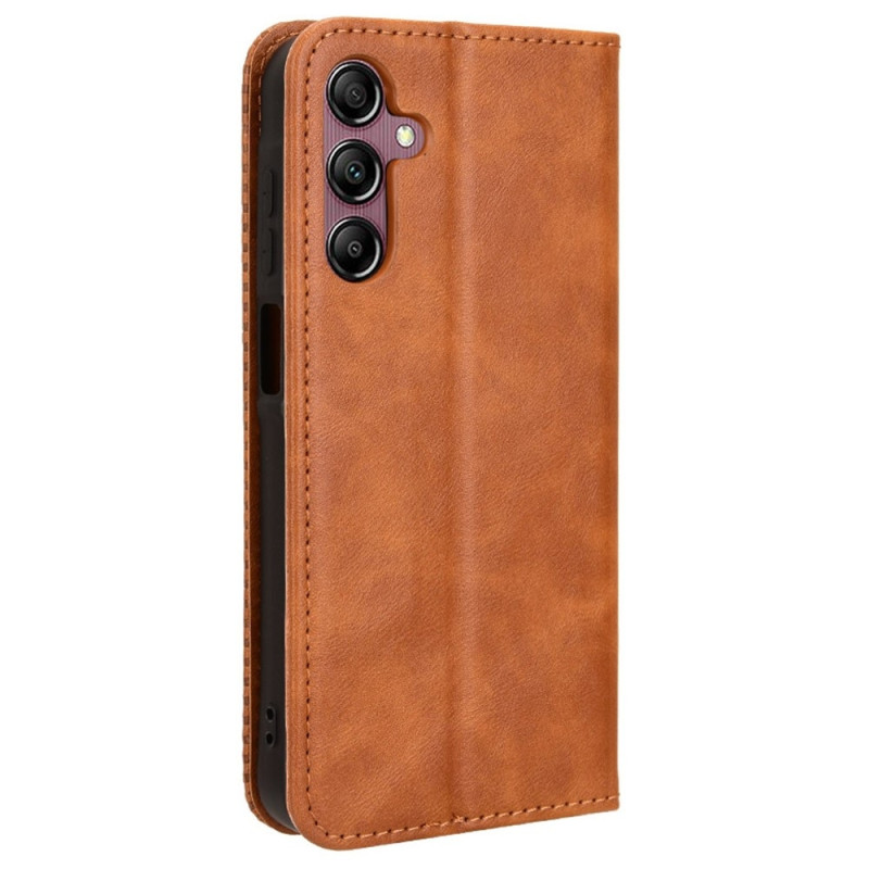 Wallet Stand Flip Phone Case for Samsung Galaxy A15 5G - Brown