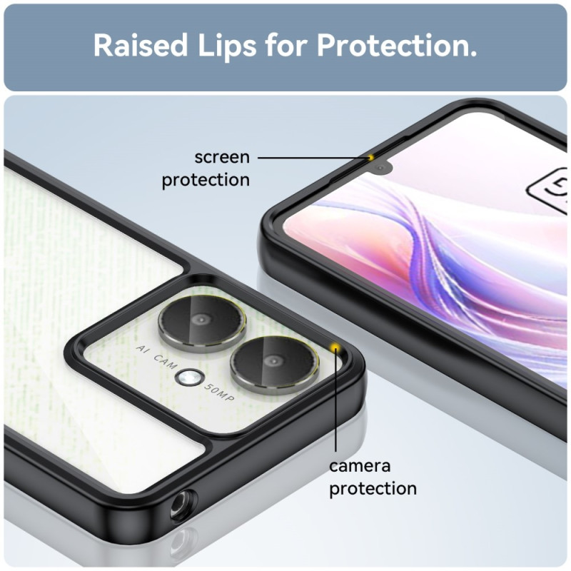 Til Xiaomi Redmi 13C Cover Cover Back Hybrid TPU+Acryl