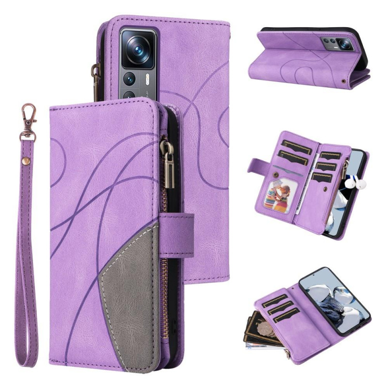 KT Multi - function Series - 5 For Xiaomi 12T / 12T Pro Phone Case - Purple