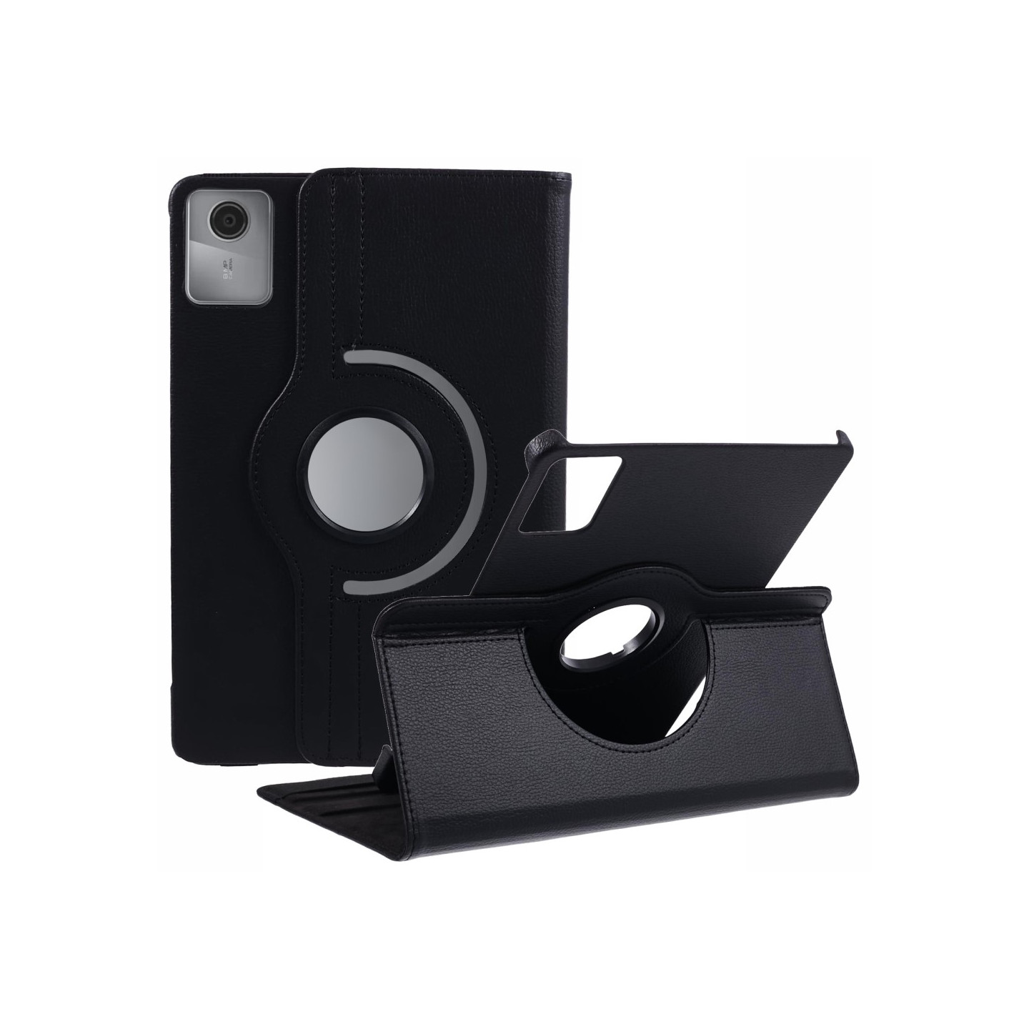 360 degree Rotating Case shell for Lenovo Tab M11 - Black