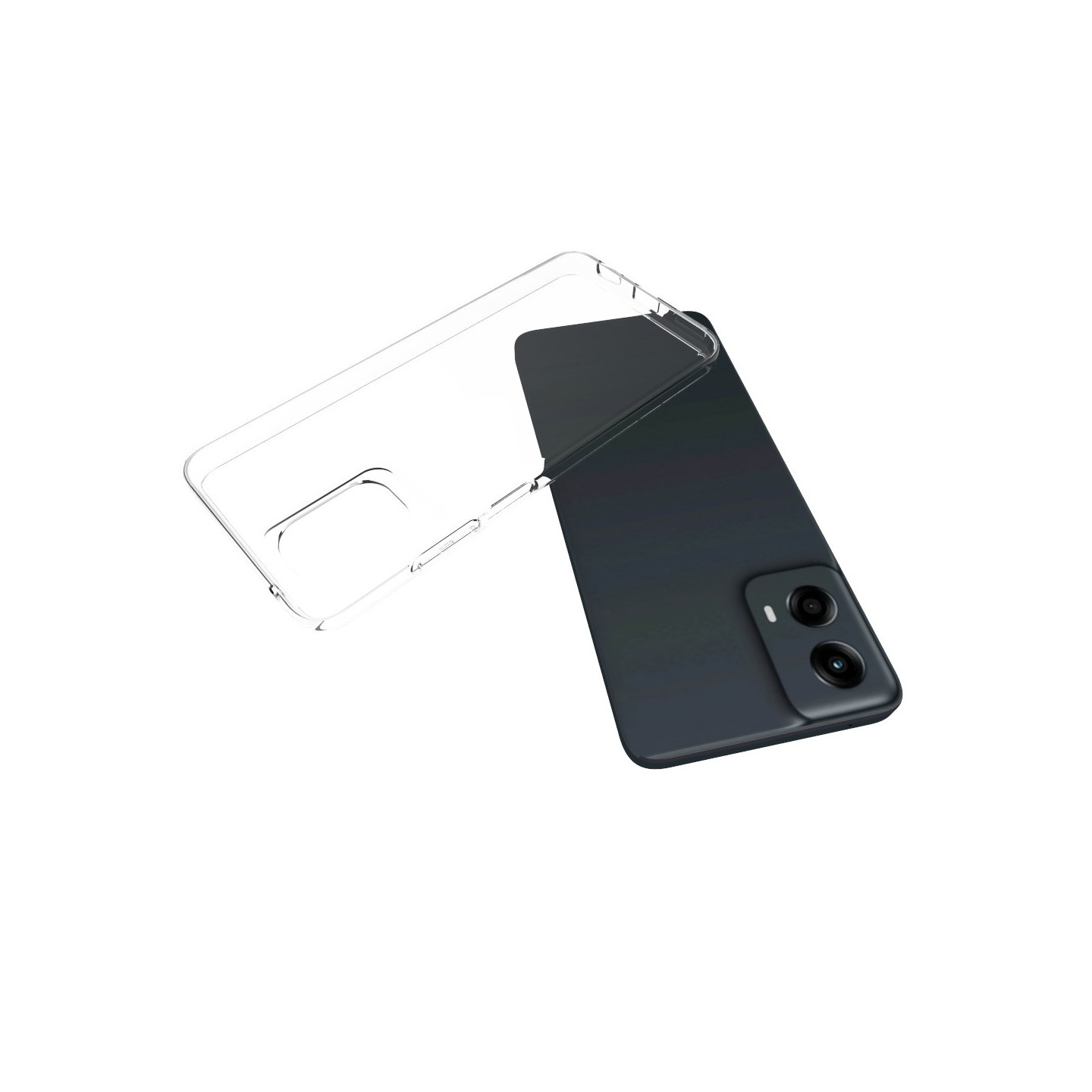 Til Motorola Moto G 5G (2024) TPU Deksel Bakside