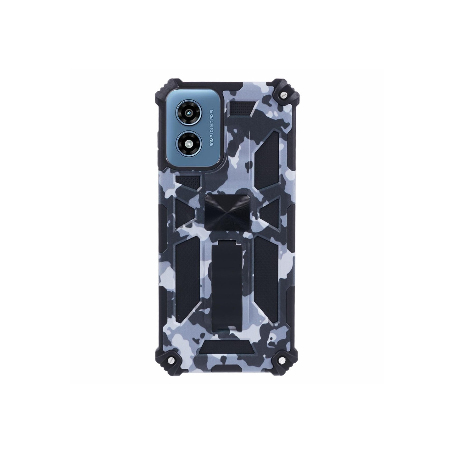 For Motorola Moto G Play (2024) Case Cover Back With Stand