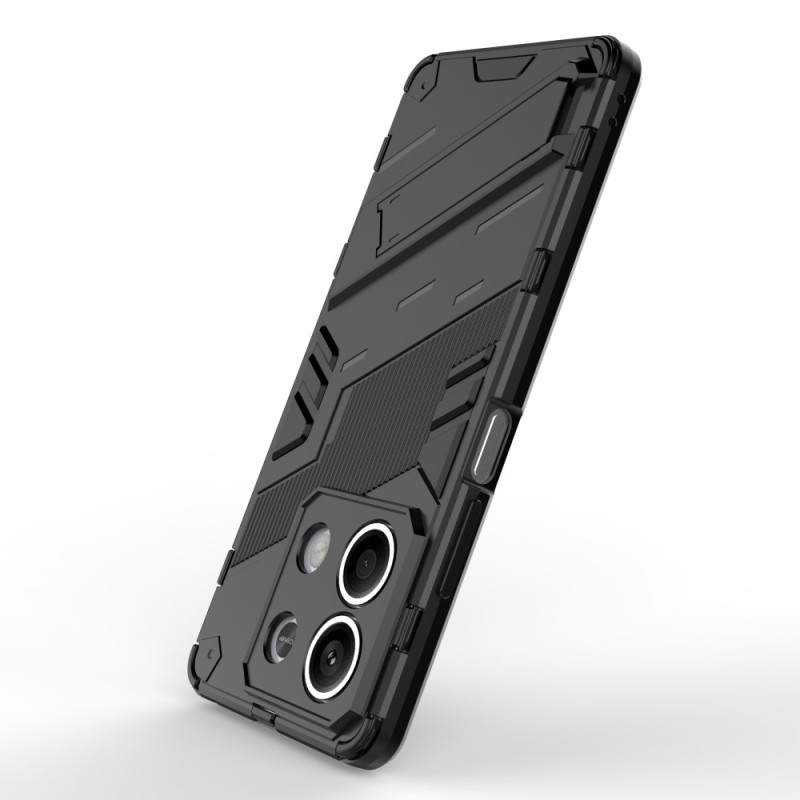Til Xiaomi Redmi Note 13 Cover Case Shell Back med stativ
