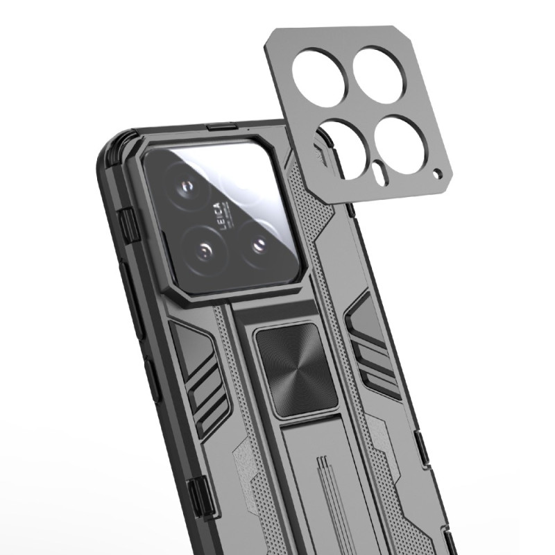 Til Xiaomi 14 Cover Case Shell Back med stativ