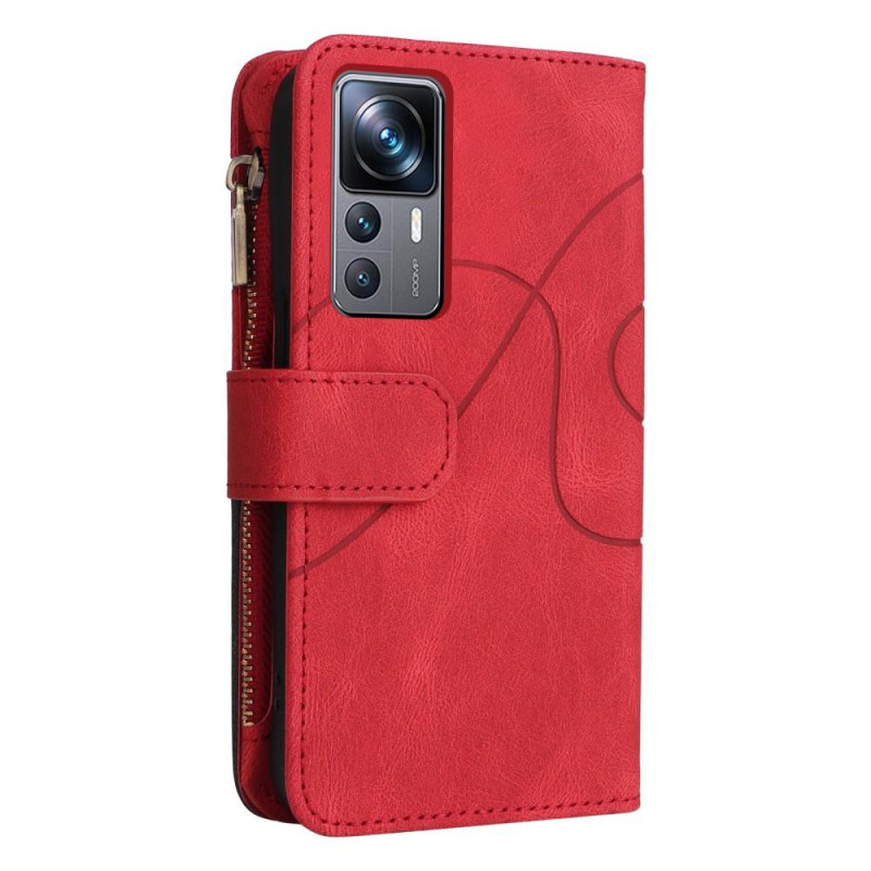 KT Multi - function Series - 5 For Xiaomi 12T / 12T Pro Phone Case - Red