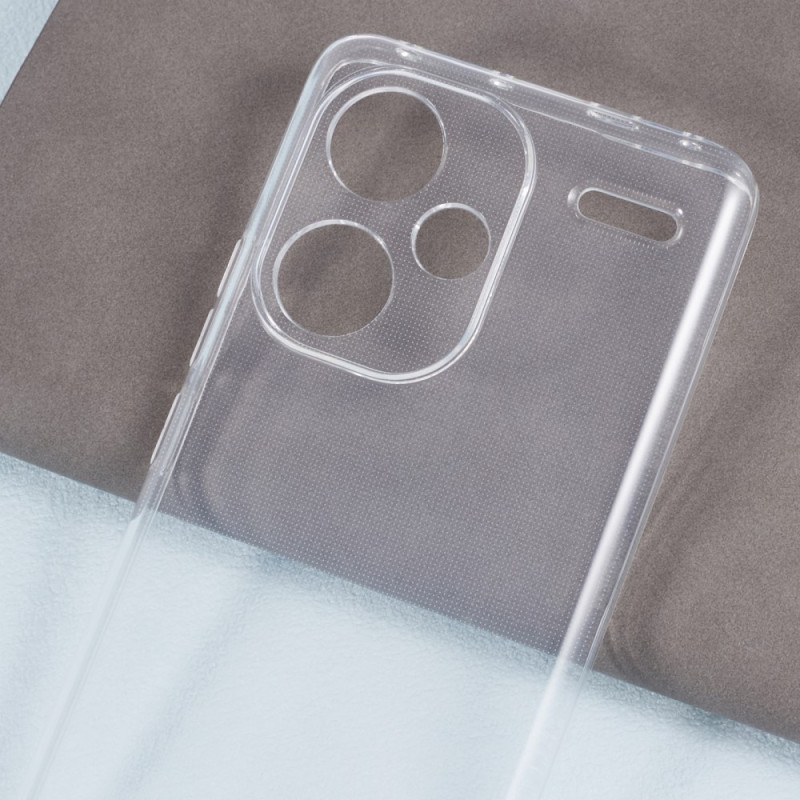 For Xiaomi Redmi Note 13 Pro+ Case TPU Cover Back