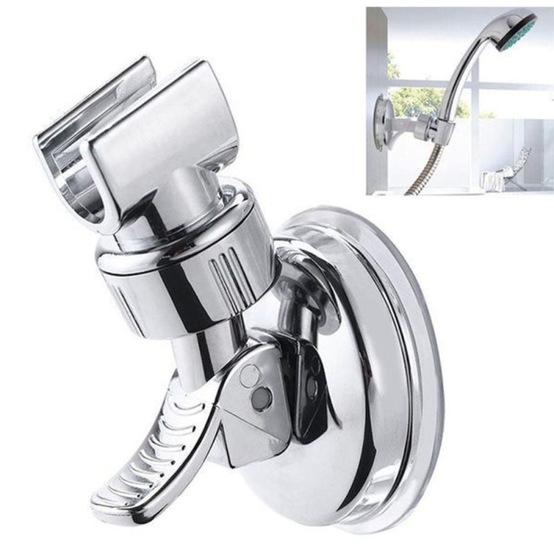 adjustable shower handle suction cup bathroom head bracket