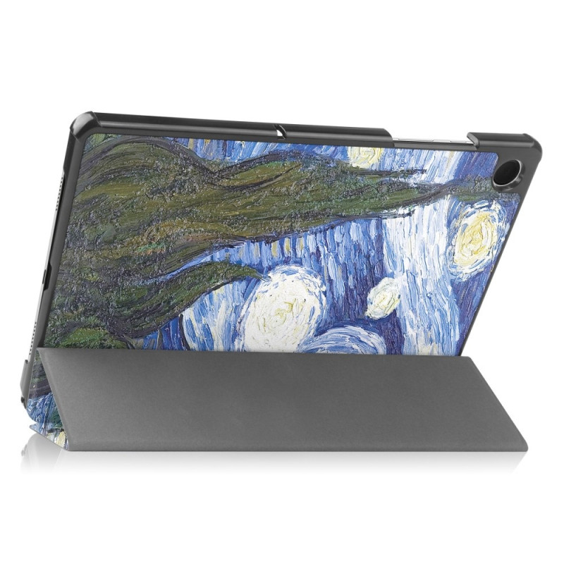 Trifoldet stativetui til Samsung Galaxy Tab A9 8.7" - Painting
