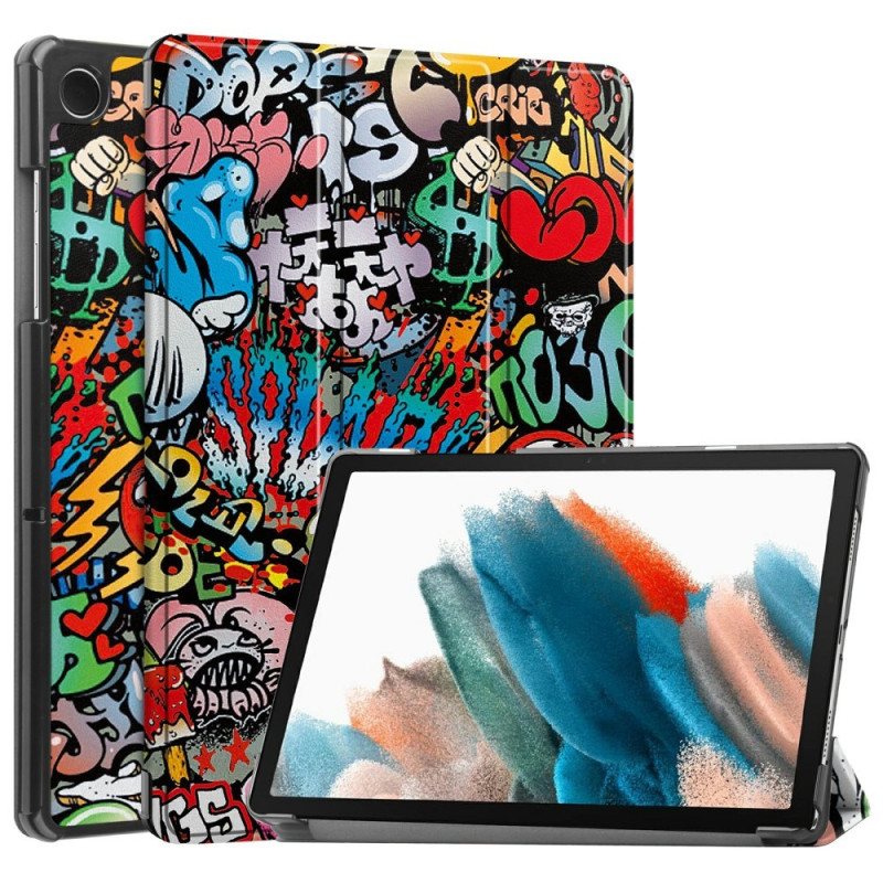Slim Fit Dekseldeksel Til Samsung Galaxy Tab A9+ 11" - Grafitti