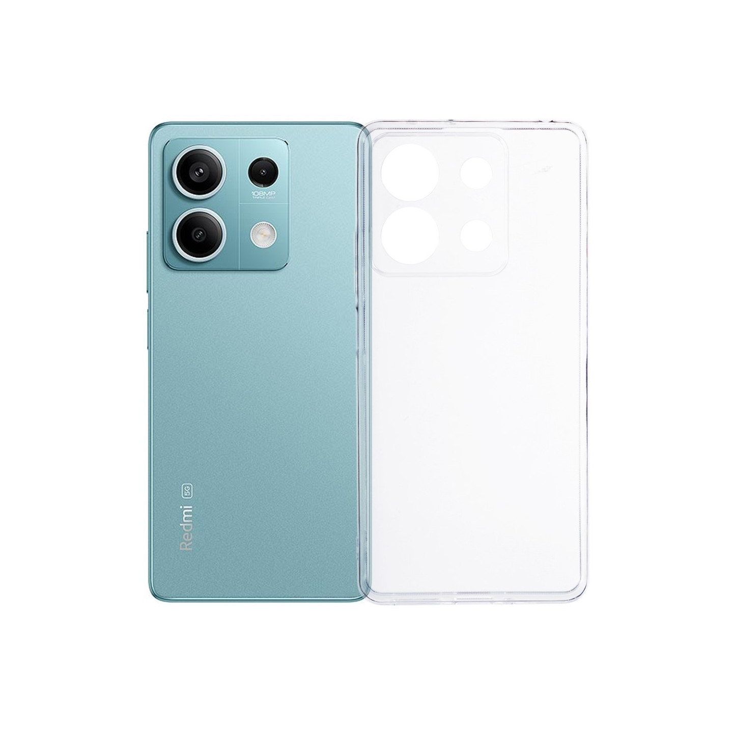 Xiaomi Redmi Note 13 - kotelolle TPU:n takakansi