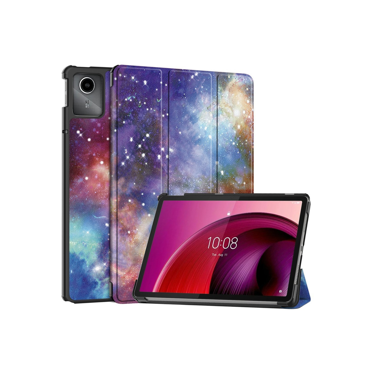 For Lenovo Tab M11 Trifold Stand Cover - Galaxy