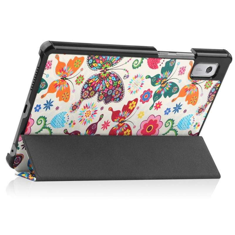 For Lenovo Tab M9 Trifold Stand Cover - Butterflies