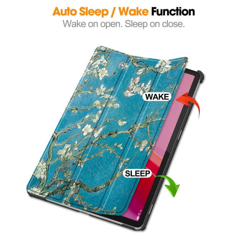 For Lenovo Tab M11 Trifold Stand Cover - Blossom
