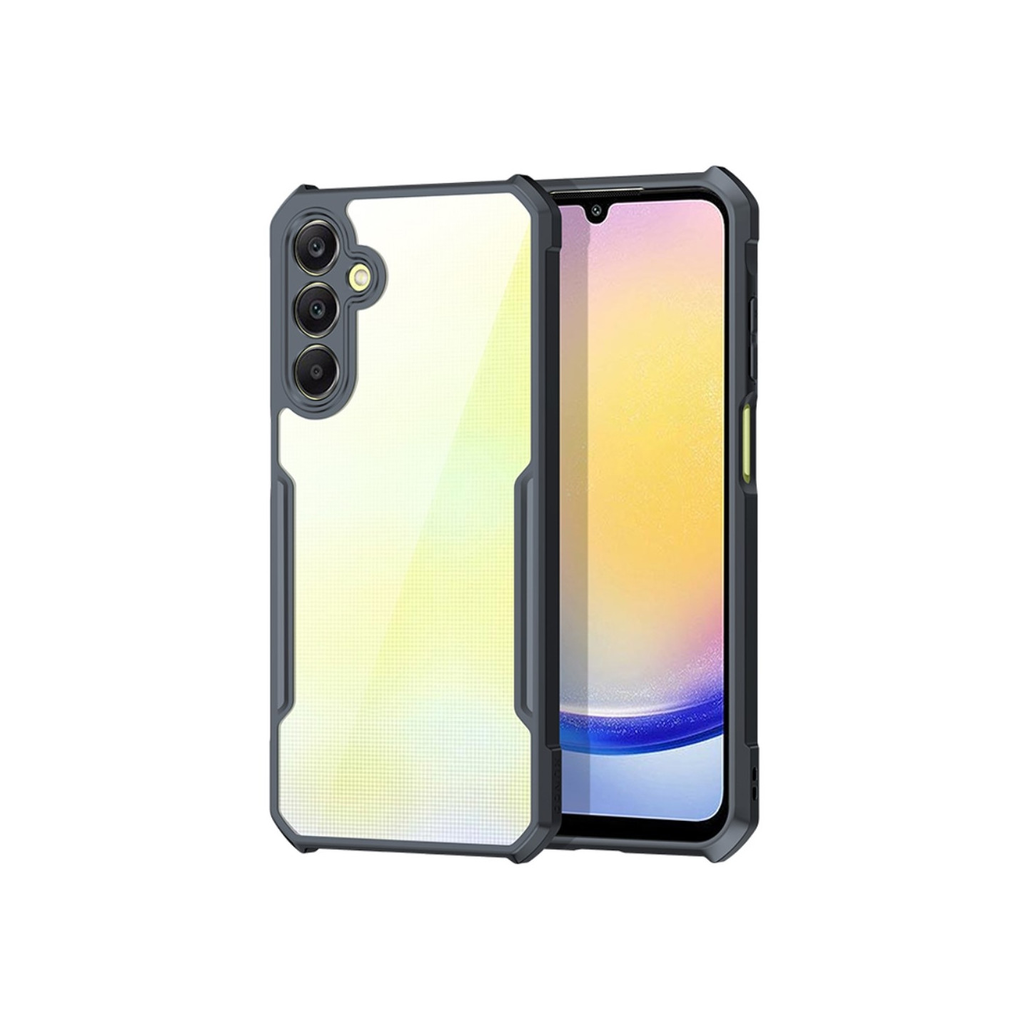 XUNDD Back Cover for Samsung Galaxy A25 Acrylic+TPU Phone Case