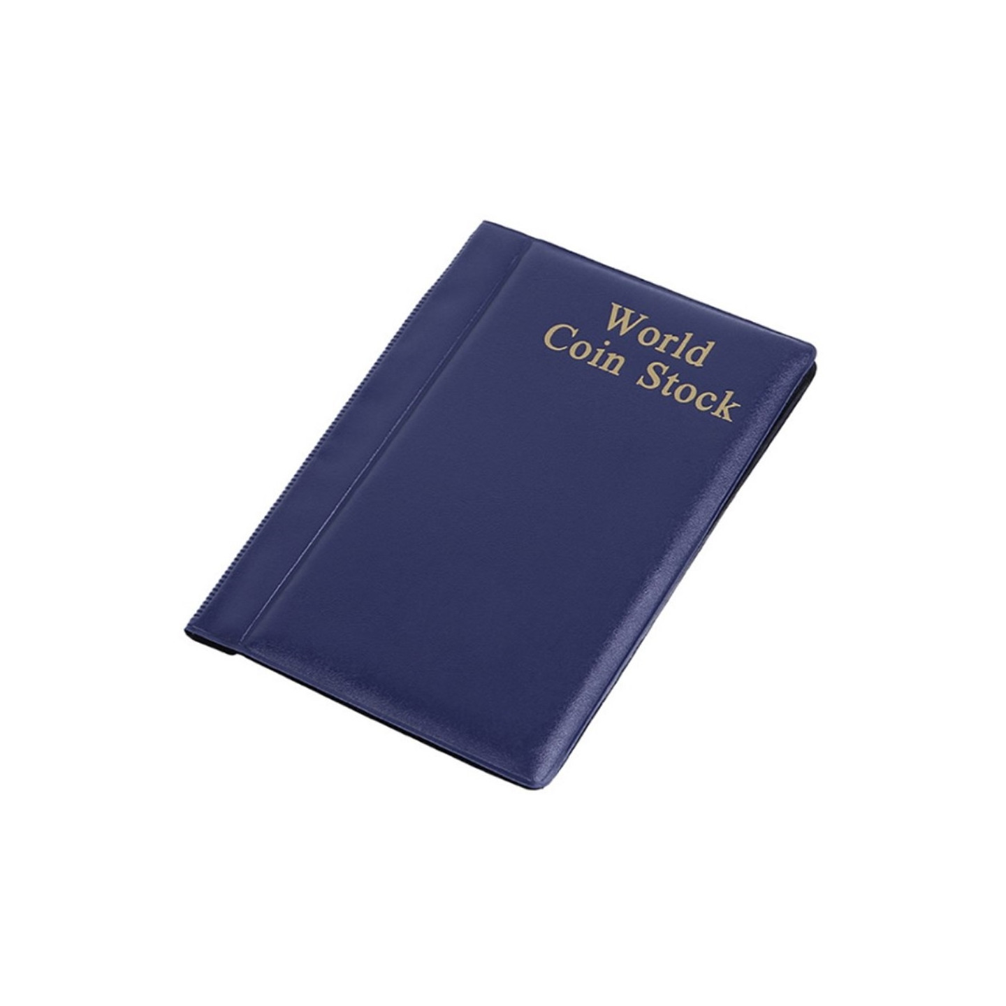 Currency Coin Album Collection Binder Pocket Coin - Blue