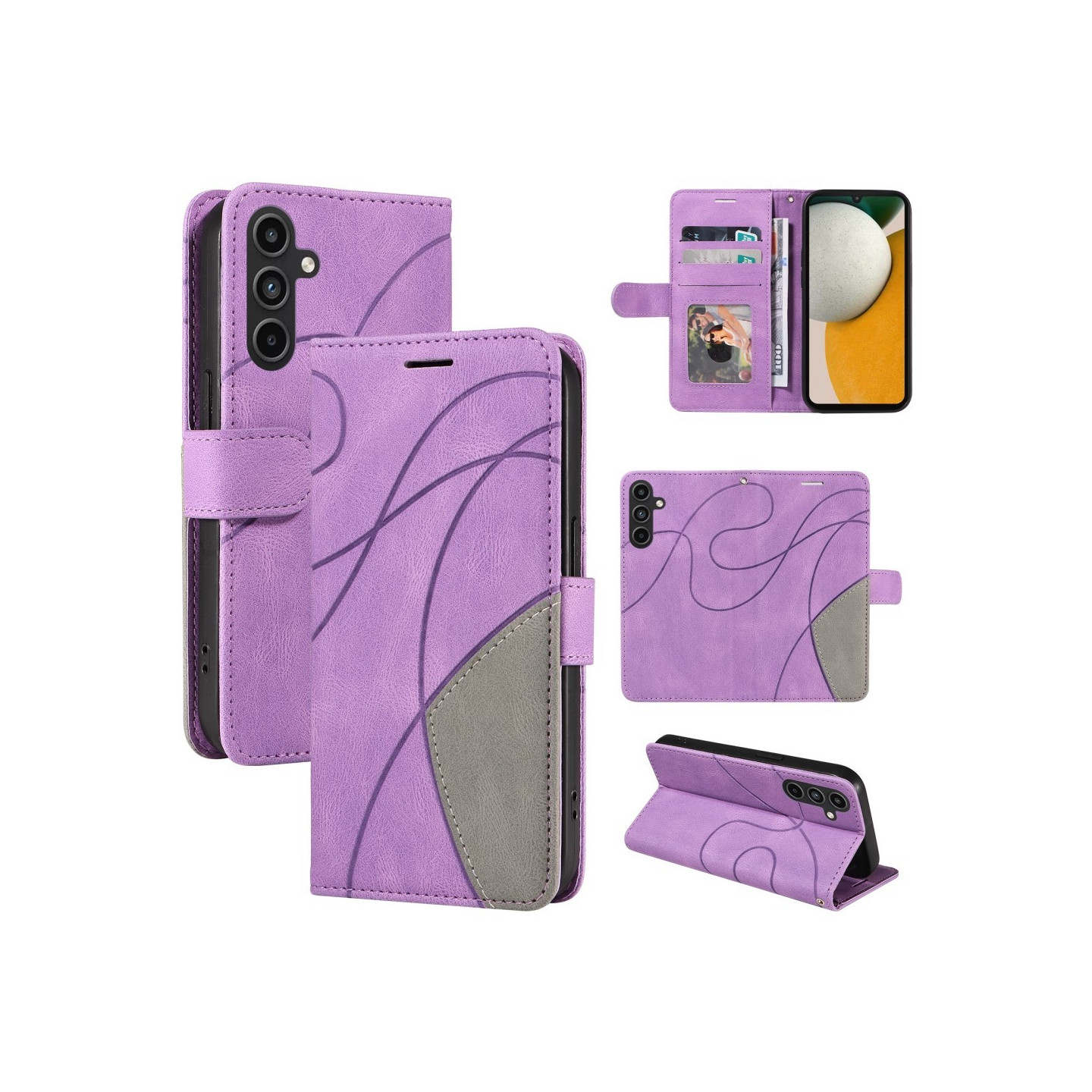 Til Samsung Galaxy A15 KT - serie - 1 dobbeltfarve