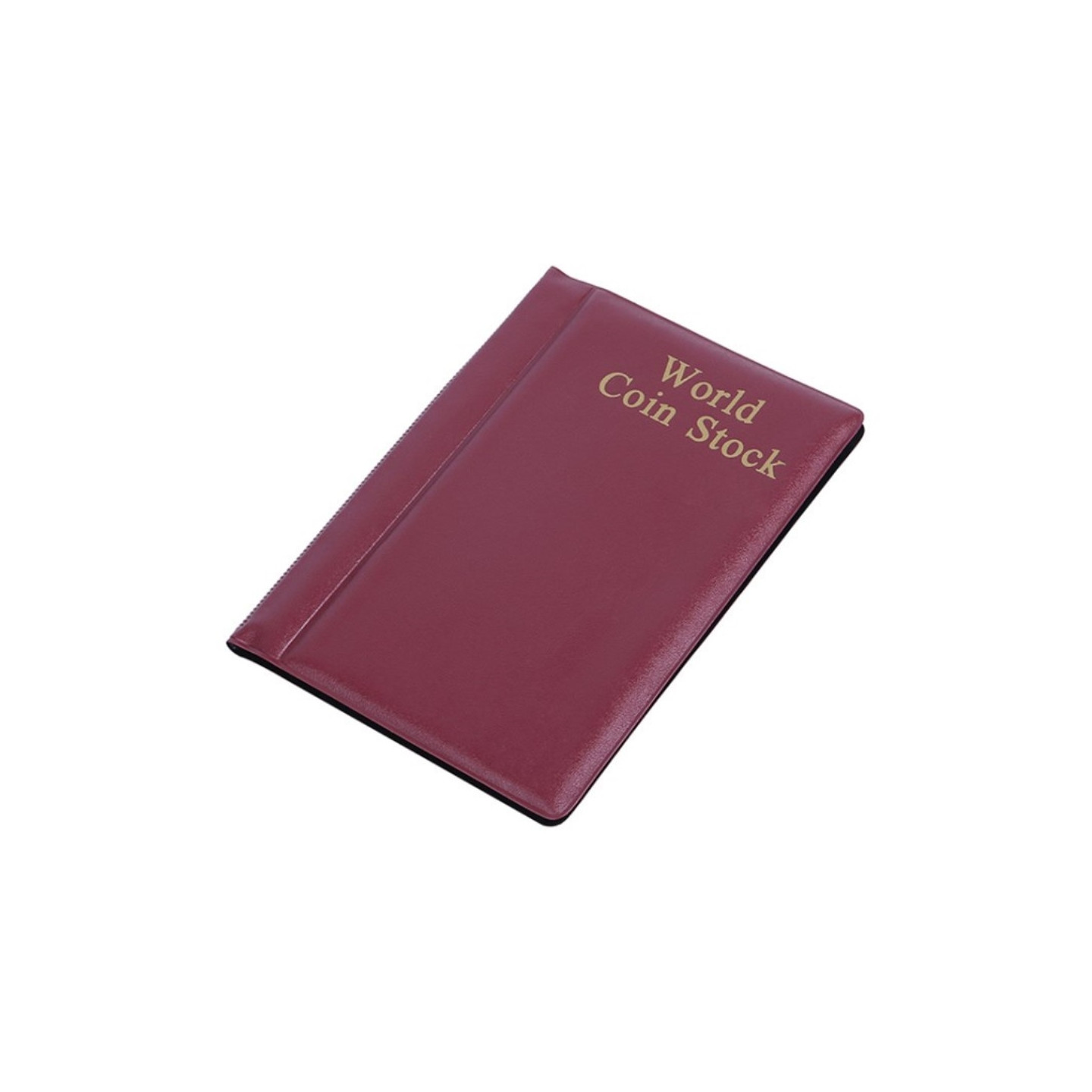 Currency Coin Album Collection Binder Pocket Coin - Red