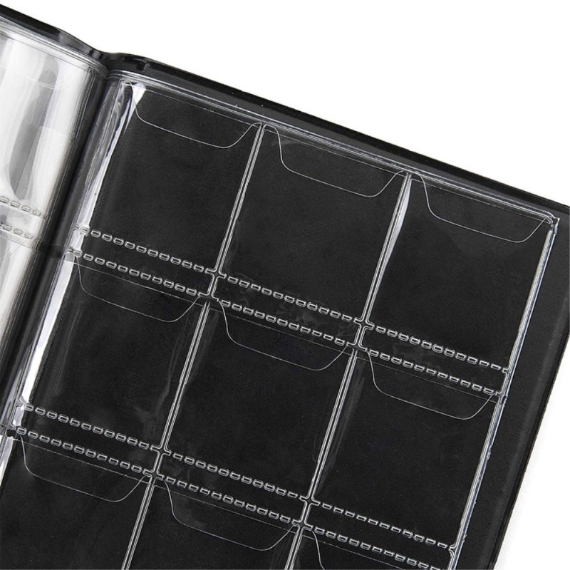 Valutamyntalbum Myntvalutasamling Binder Lommemynt - Rød