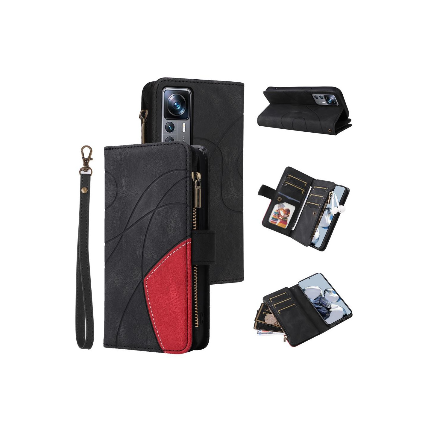 KT Multi - function Series - 5 For Xiaomi 12T / 12T Pro Phone Case