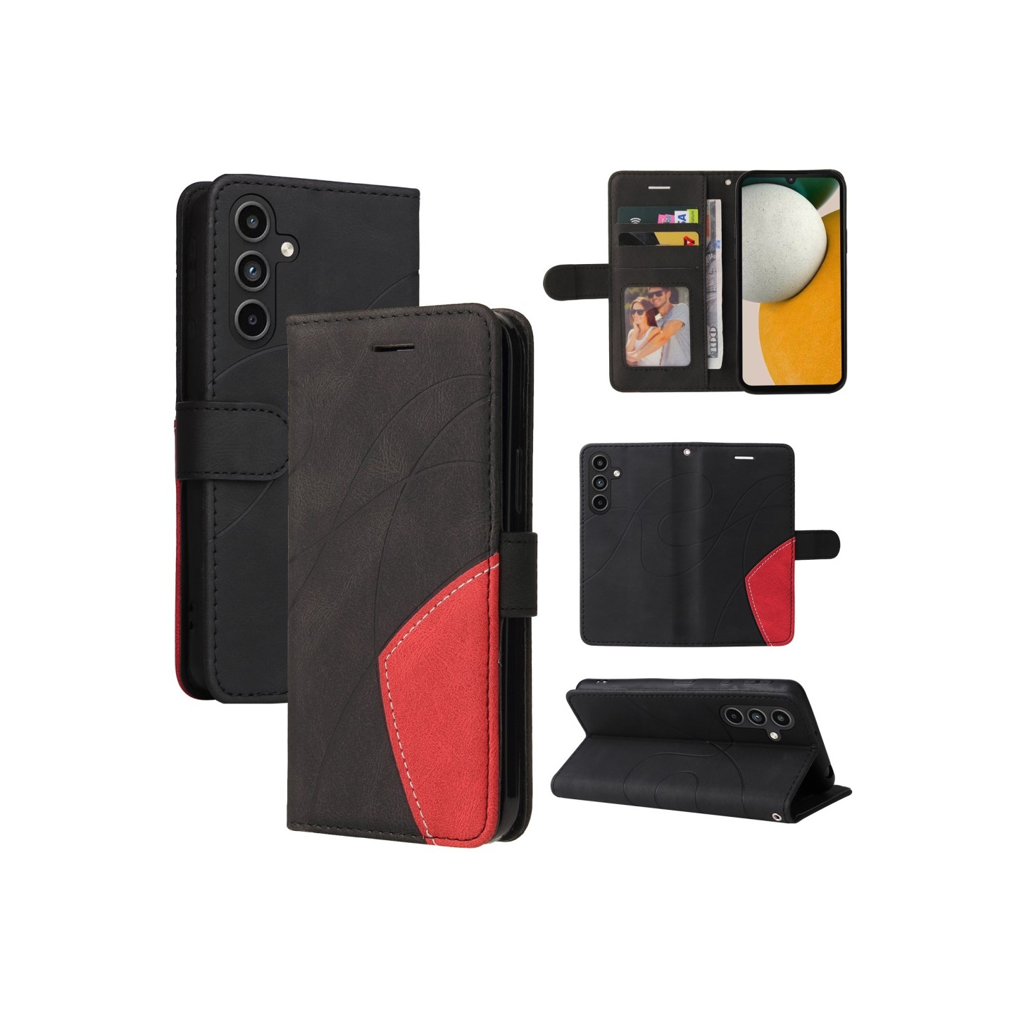 Til Samsung Galaxy A15 KT - serie - 1 dobbeltfarve