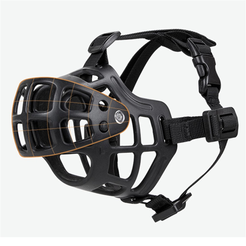 Purentasuojakuono silikoninen koiran haukkumista estävä hammassuoja koko XL