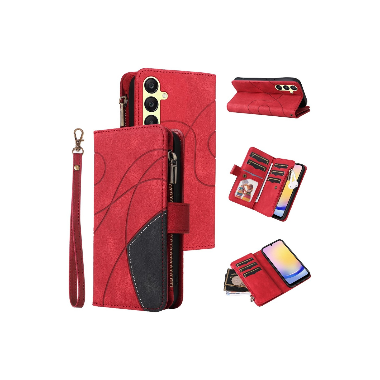 KT Multi - function Series - 5 For Samsung Galaxy A25 Phone Case