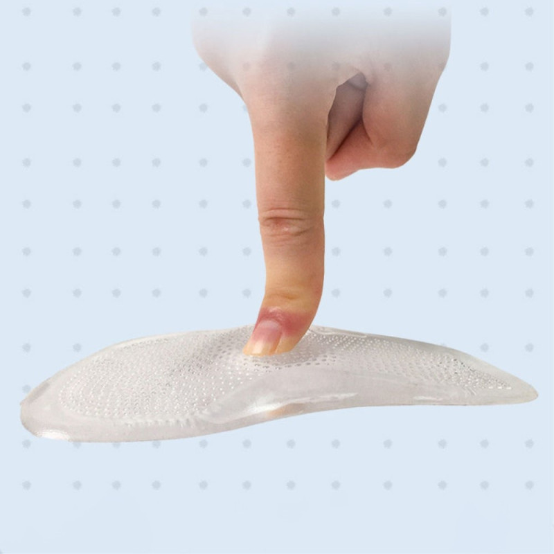 Innersåle Flat Foot Support Innleggssåler med høy hæl smertelindring - S