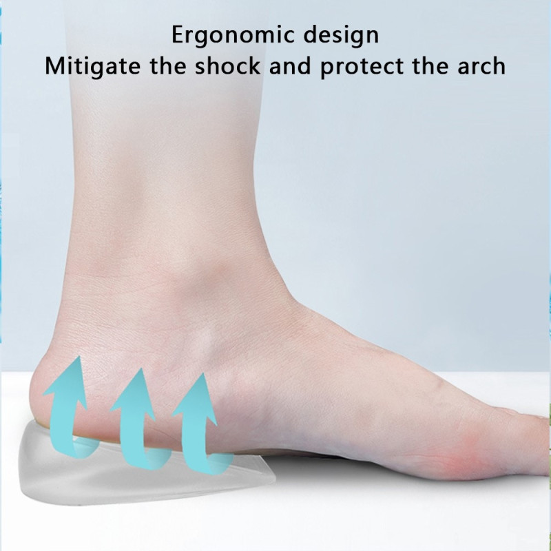 shoe lift Silicone 3 cm inner raising insole Shoe insert