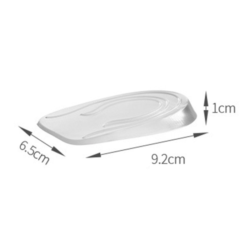 Shoe insert shoe lift Silicone 1 cm inner raising insole
