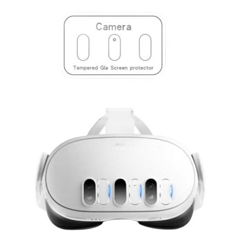 Til Oculus Meta Quest 3 Linsedeksel i Herdet Glass
