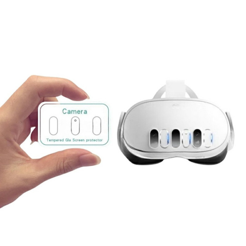 Til Oculus Meta Quest 3 linsecover i hærdet glas