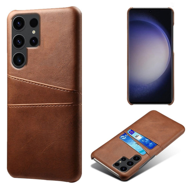 Samsung Galaxy S24 Ultra KSQ Pu - nahkapäällysteinen kuori kova kotelo