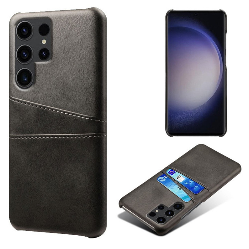 Samsung Galaxy S24 Ultra KSQ Pu - nahkapäällysteinen kuori kova kotelo