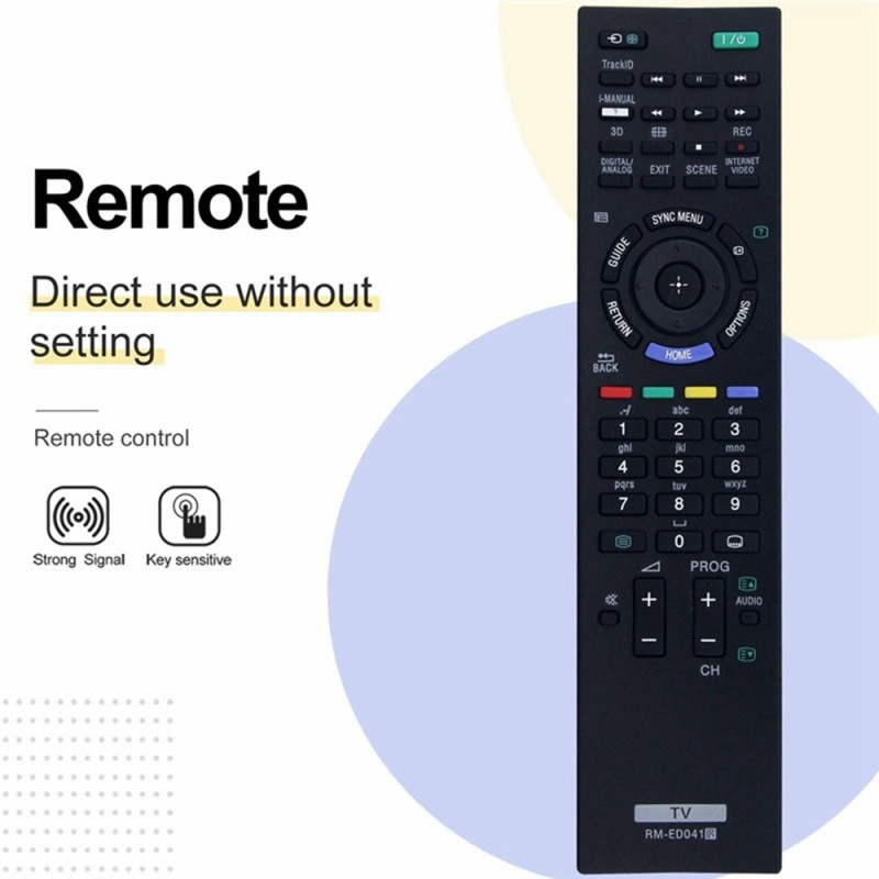 Fjernkontrollerstatning for RM-ED041 For Sony TV