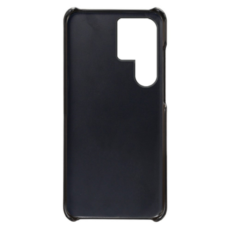 Samsung Galaxy S24 Ultra KSQ Pu - Leather Coated Shell Hard Case