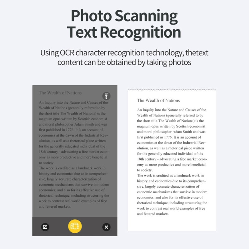 Bluetooth photo printer Portable wireless office memo printer