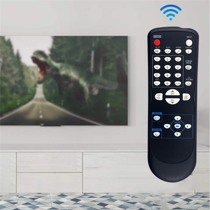 Udskiftning af fjernbetjening NF601UD til Emerson Sylvania TV (ingen stemmefunktion)