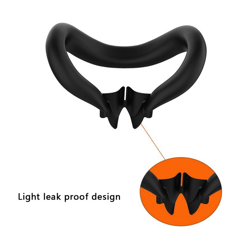 Meta Quest 3 Headset ansigtsmaske linsecover 2 rocker cap Blå