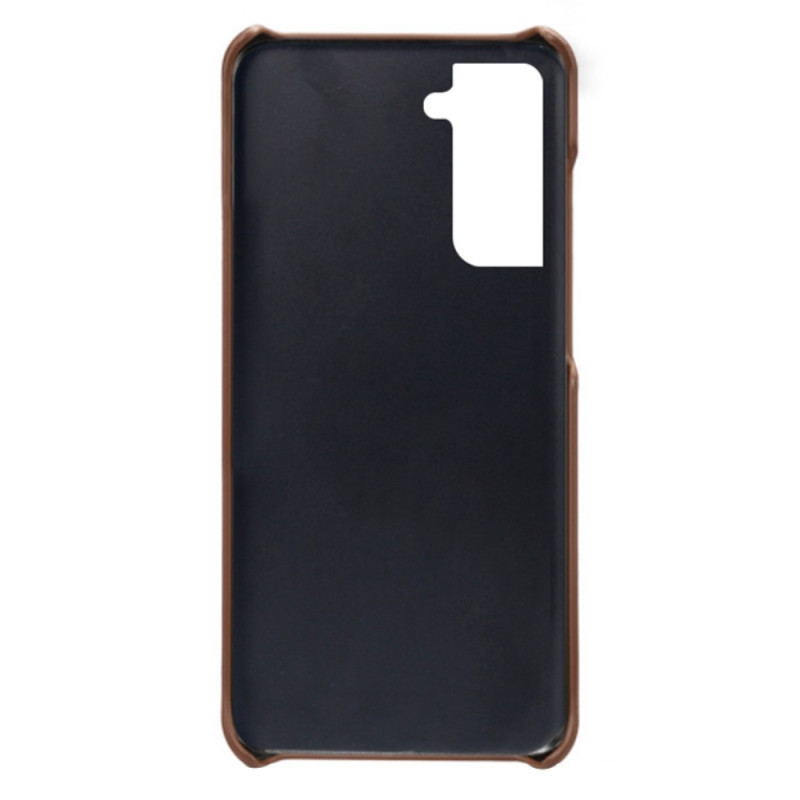 Samsung Galaxy S24 KSQ Pu - Leather Coated Shell Hard Case