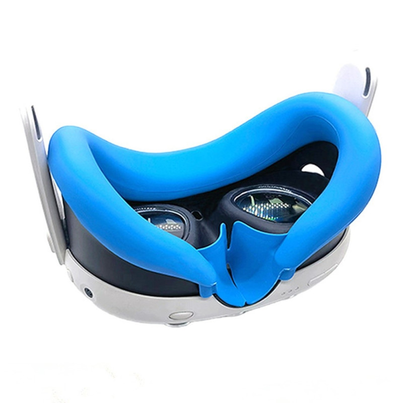 Meta Quest 3 VR Headset face mask lens cover 2 rocker cap Red