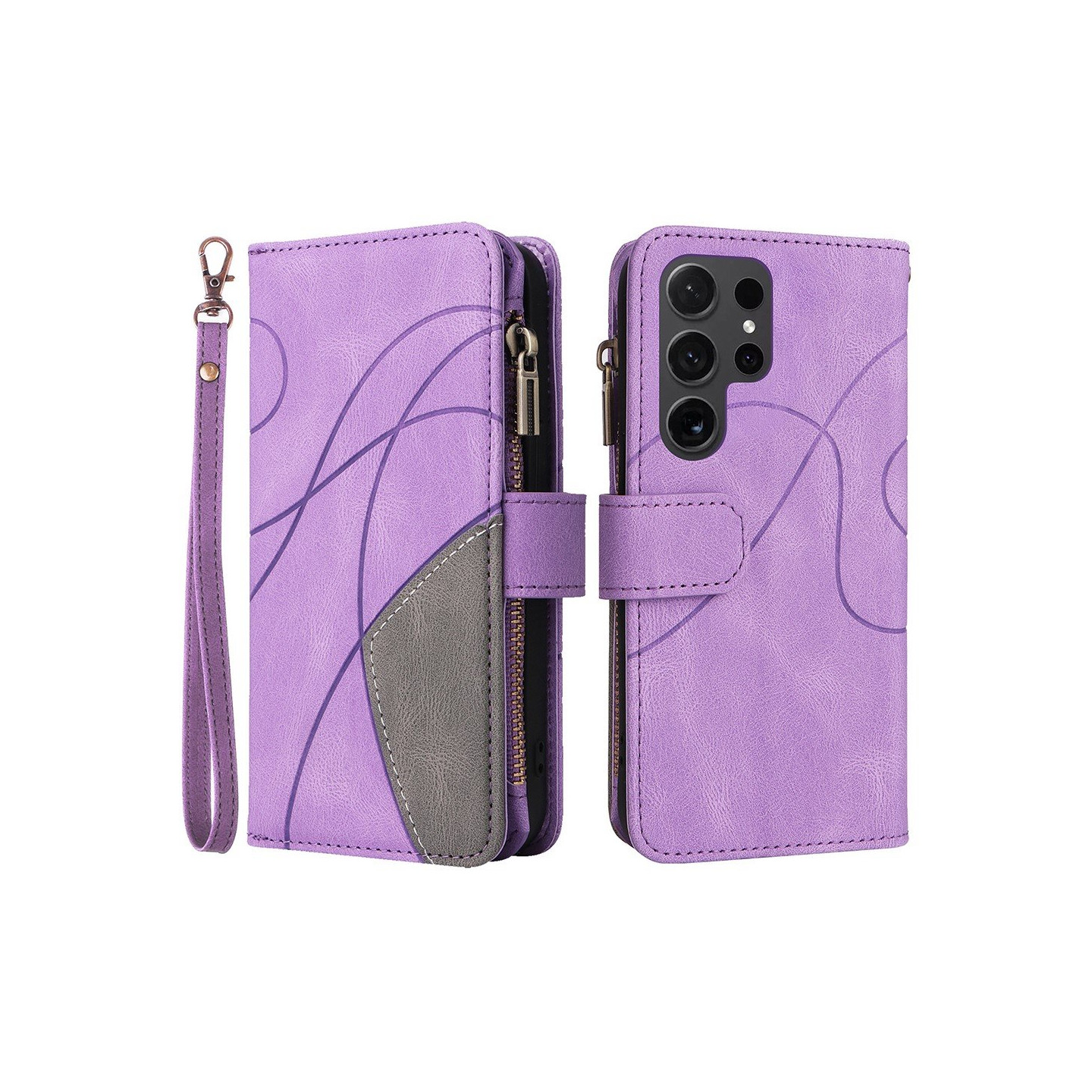 KT multifunktions - serie - 5 til Samsung Galaxy S24 Ultra telefonetui