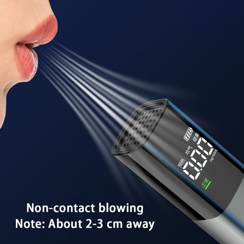 Breathalyzer alcohol tester Digital Display Portable