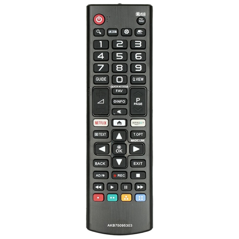 TV remote control Replacement for AKB75095303 For LG TV