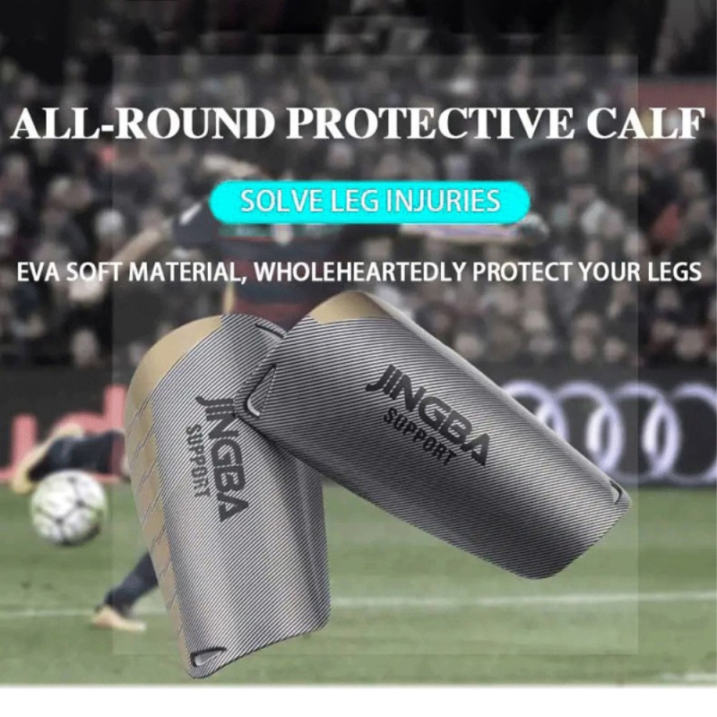 1 par Fodbold skinnebensbeskyttere Outdoor Sports - Hvid/L