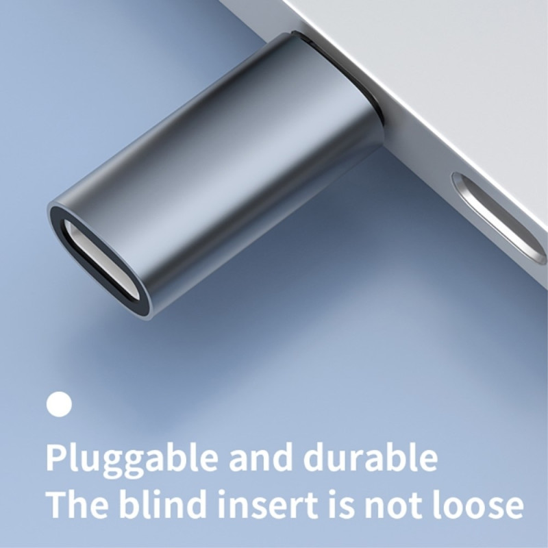 Konverter Adapter USB - C han til USB - C hun 60W Hurtig opladning