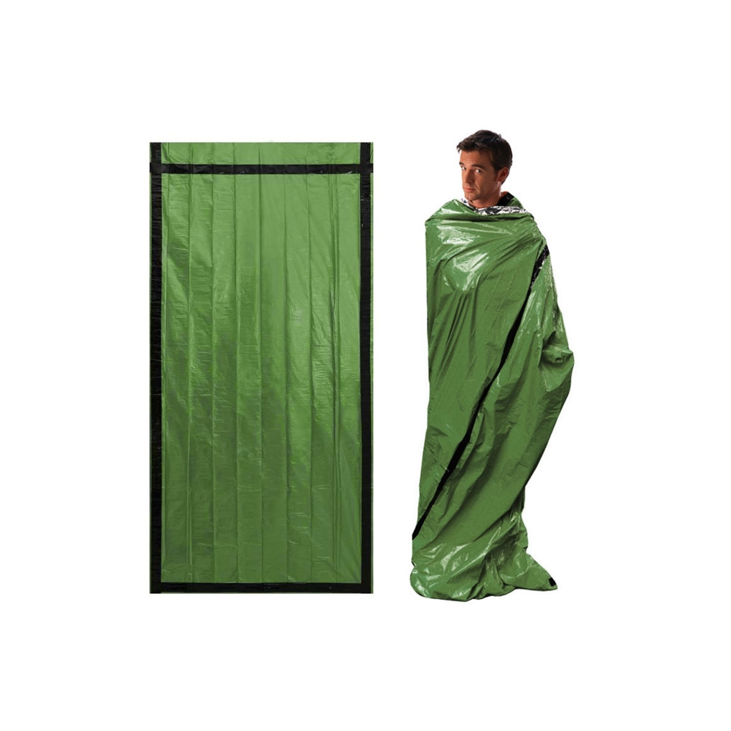 førstehjelp nødsovepose Hold varmt overlevelsesutstyr