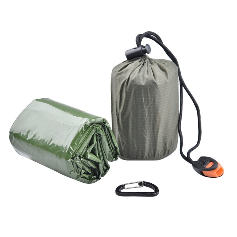 first aid emergency sleeping bag Keep warm survival equipment